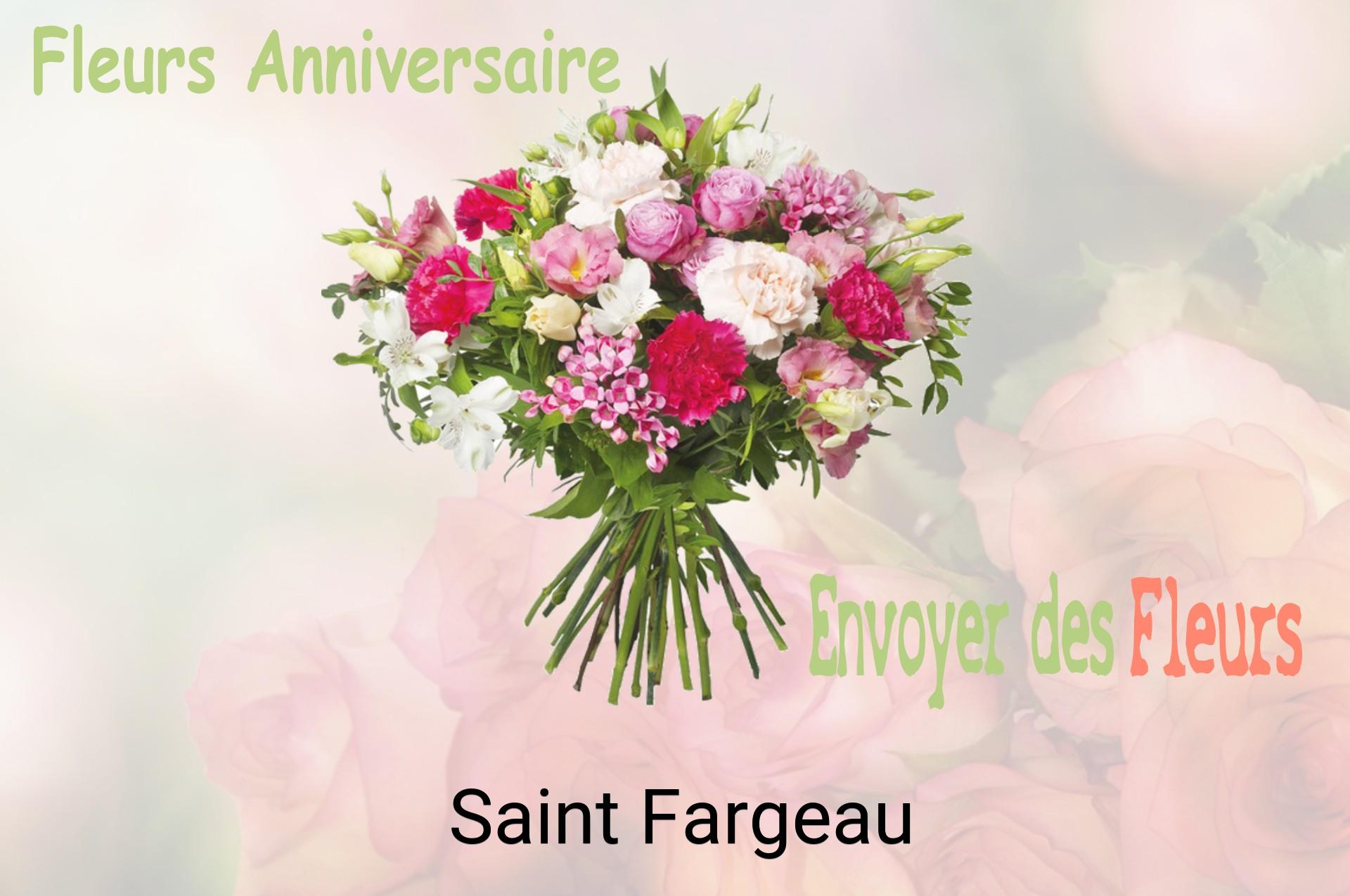 Bouquet de fleurs d’anniversaire livré à Saint-Fargeau
