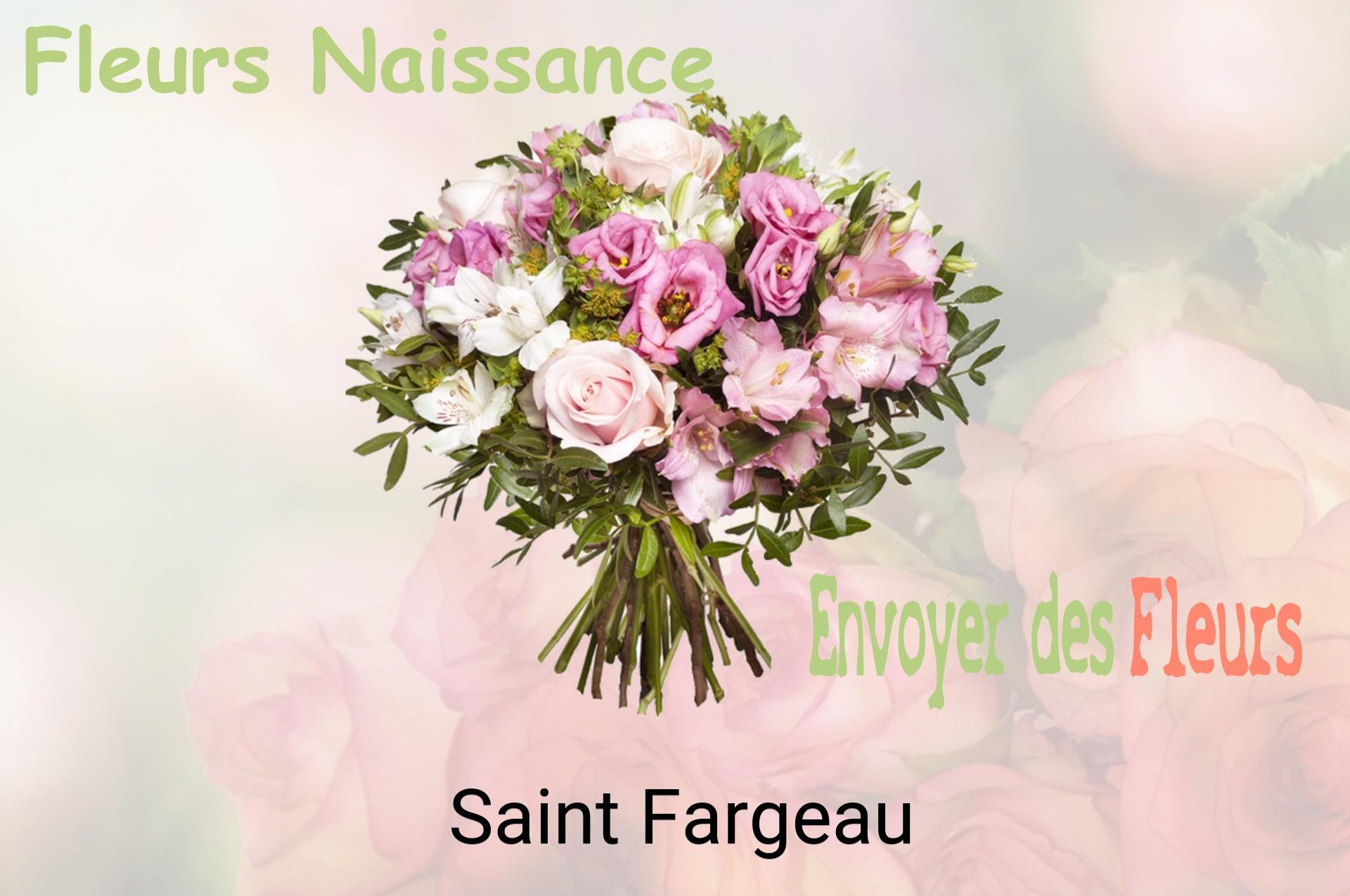 Bouquet de fleurs de naissance livré à Saint-Fargeau
