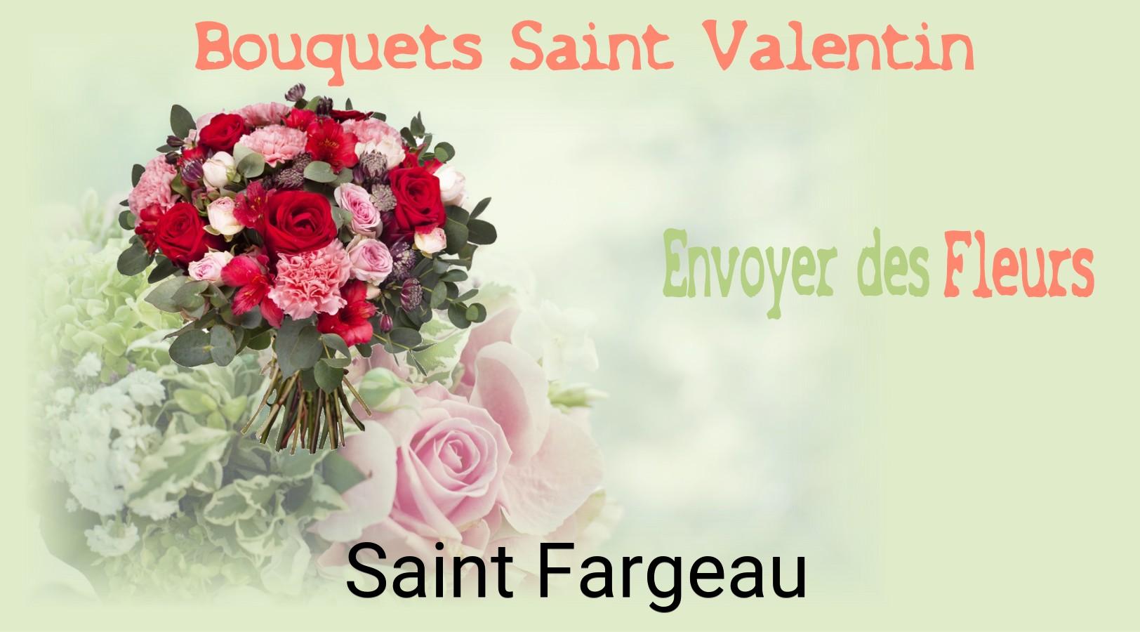 Roses de Saint-Valentin livrées à Saint-Fargeau